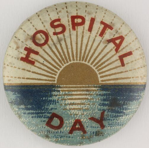 Badge - 'Hospital Day', World War I