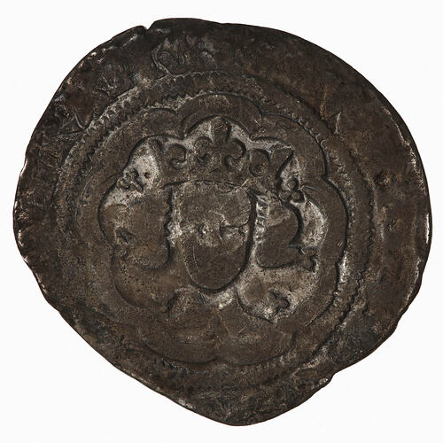 Coin - Halfgroat, Edward III, England, 1351-1377 (Obverse)