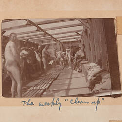 Photograph - 'The Weekly "Clean Up"', Egypt, Trooper G.S. Millar, World War I, 1914-1915