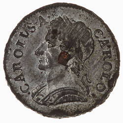 Coin - Farthing, Charles II, Great Britain, 1684 (Obverse)