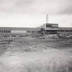 Photograph - Kodak Australasia Pty Ltd, Front View of Testing Building 7, Kodak Factory, Coburg, 1958