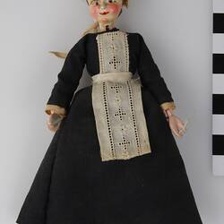Doll - Female, Maid, Withdrawing Room, Dolls' House, 'Pendle Hall', 1940s