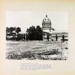Photograph - Exhibition Building from North, Melbourne, circa 1947