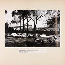 Photograph - First Stage Demolition of Northern Section of Eastern Annexe, Exhibition Building, Melbourne, 1971