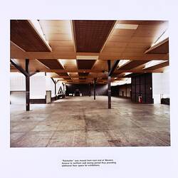 Photograph - Ratskeller Relocated in Western Annexe, Royal Exhibition Building, Melbourne, circa 1981