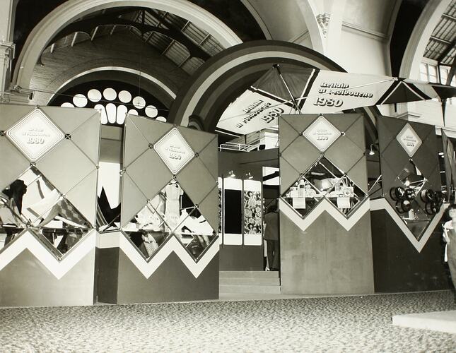 Photograph - United Kingdom Exhibit, The Melbourne International Centenary Exhibition, Royal Exhibition Buildings, 1980