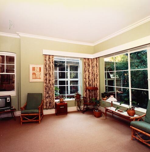 Photograph - The New 'Residency', Sun Room, Royal Exhibition Building, Melbourne, circa Feb 1985