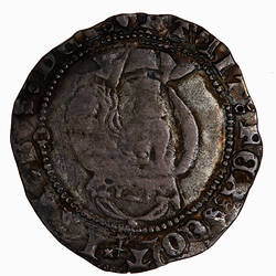 Coin - Groat, James III, Scotland, 1484-1488 (Obverse)
