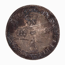 Coin - Shilling, William III, Great Britain, 1696 (Reverse)