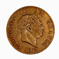 Coin - Half-Sovereign, George III, Great Britain, 1817