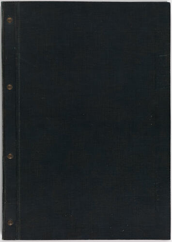 Technical Drawings Folio - Tatura Interment Camp, Karl Muffler, 1943-1944