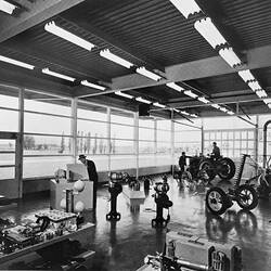 Negative - International Harvester, 'Base of Operations', Service Parts Showroom, 1946
