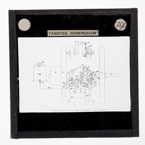 Diagram of industrial machinery