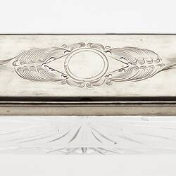 Glass Container - S. Woolfield, Portable Toiletries Set, Glasgow, Scotland, 1852
