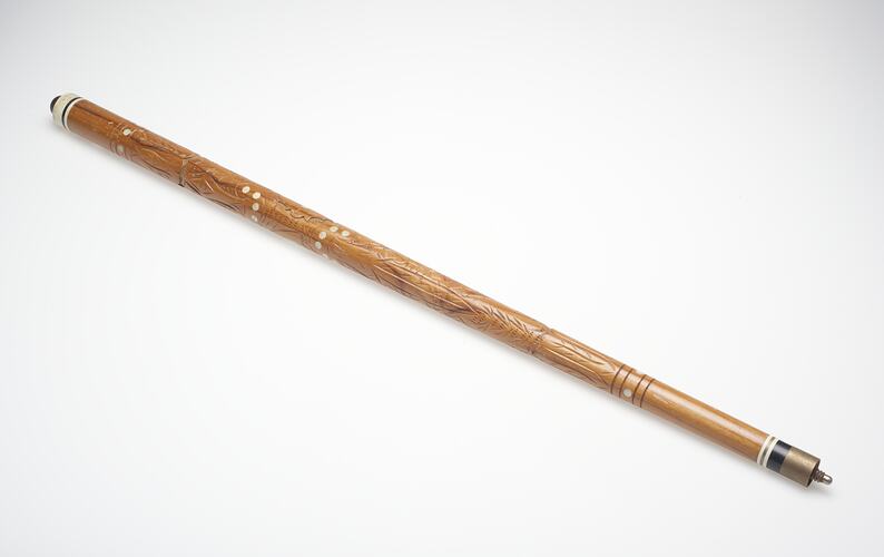 Billiard Cue - Adolph Bruhn & Son, Lower Section, circa 1970-1985