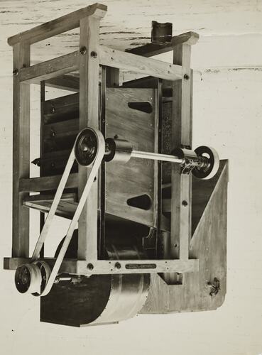 Photograph - Schumacher Mill Furnishing Works, '6-Deck Separator' in Factory, Port Melbourne, Victoria, circa 1930s