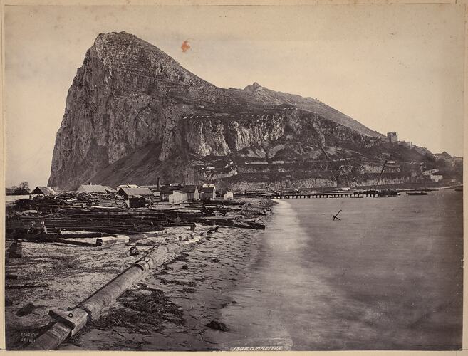 Gibraltar, circa 1870