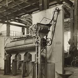 Photograph - Schumacher Mill Furnishing Works, Seed Grading Machine, Port Melbourne, Victoria, circa 1920s