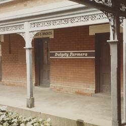 Digital Photograph - Stock Agents Office, Newmarket Saleyards, Newmarket, Sep 1985