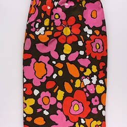 Bag - Kathryn Anderson, Drawstring, Floral Cloth, circa 1977