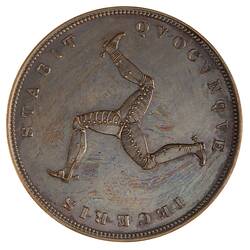 Proof Coin - 1 Penny, Isle of Man, 1859