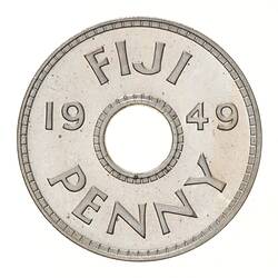 Proof Coin - 1 Penny, Fiji, 1949