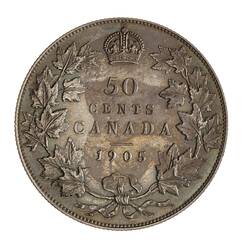 Proof Coin - 50 Cents, Canada, 1905