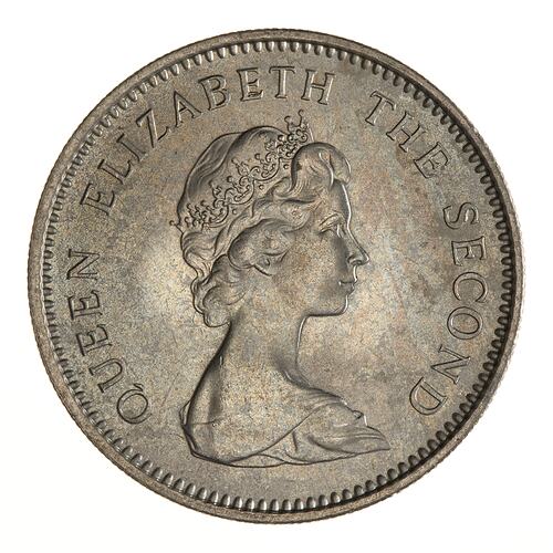Coin - 5 Pence, Jersey, Channel Islands, 1968