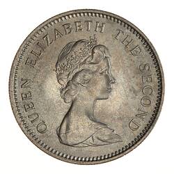 Coin - 5 Pence, Jersey, Channel Islands, 1968