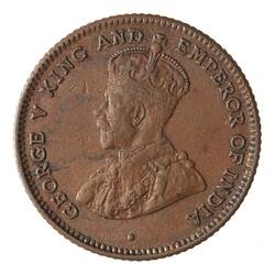Coin - 1/4 Cent, Straits Settlements, 1916