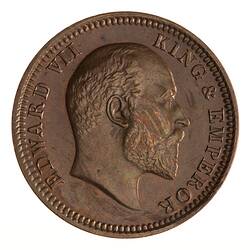 Proof Coin - 1/4 Anna, India, 1904