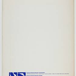 Product Brochure - INS8080A-SC/MP Multiprocessor System Concept, National Semiconductor, Jun 1976