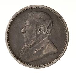 Coin - 6 Pence, South Africa, 1893