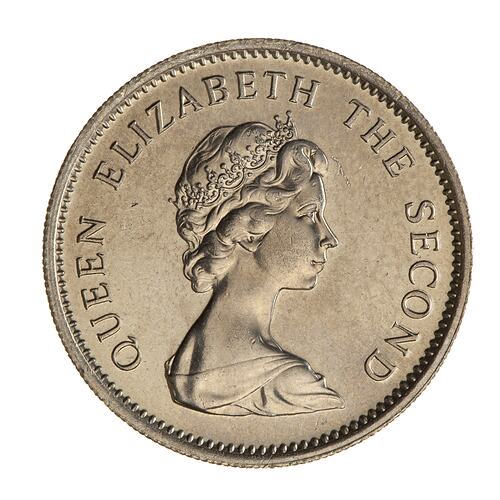 Coin - 10 Cents, Tuvalu, 1976