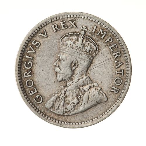 Coin - 6 Pence, South Africa, 1929