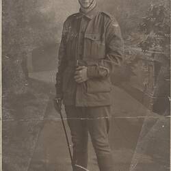 Postcard - Unknown Soldier, World War I, 1914-1918
