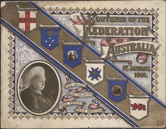 Booklet - Pictorial Souvenir of the Federation of Australia 1st January, 1901