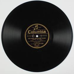 Disc Recording - Columbia, "I Just Roll . . . " & "Forty Seven . . . ", Ray Starita, circa 1930