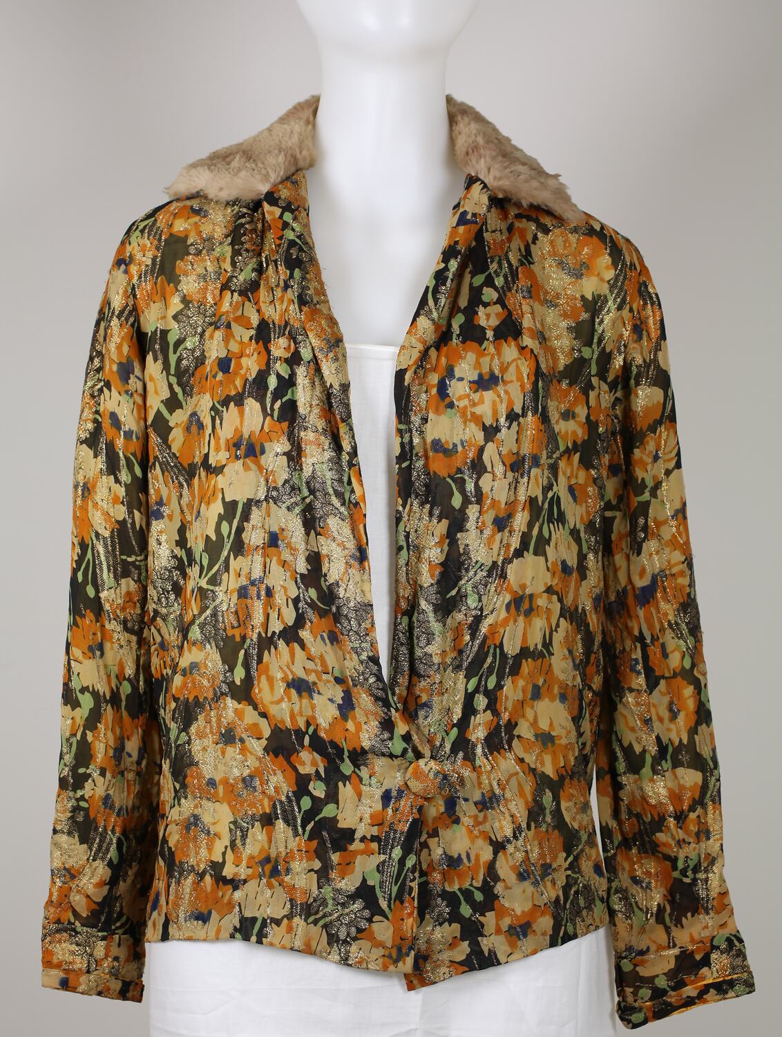 Jacket Floral Silk, circa 1930