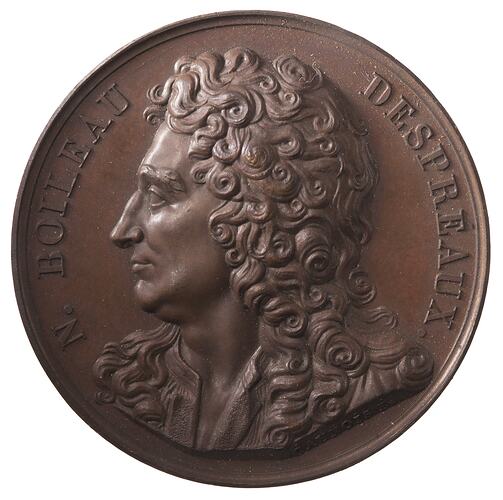 Medal - Nicolas Boileau-Despréaux, France, 1817