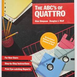 Step-by-Step Instructions - Quattro For New Users, Amstrad Portable Computer System, Model PPC640, circa 1989