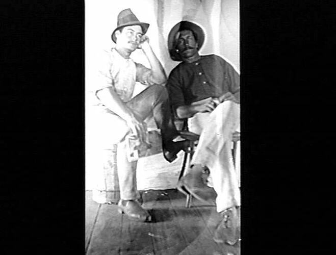Negative - Two Men, Mardie Station