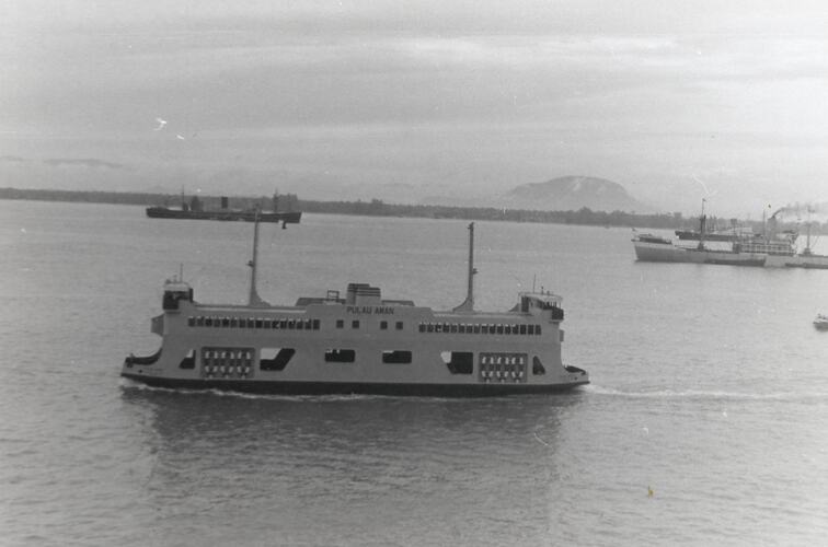 Passenger ferry, Penang, Malaysia, 1 December 1961