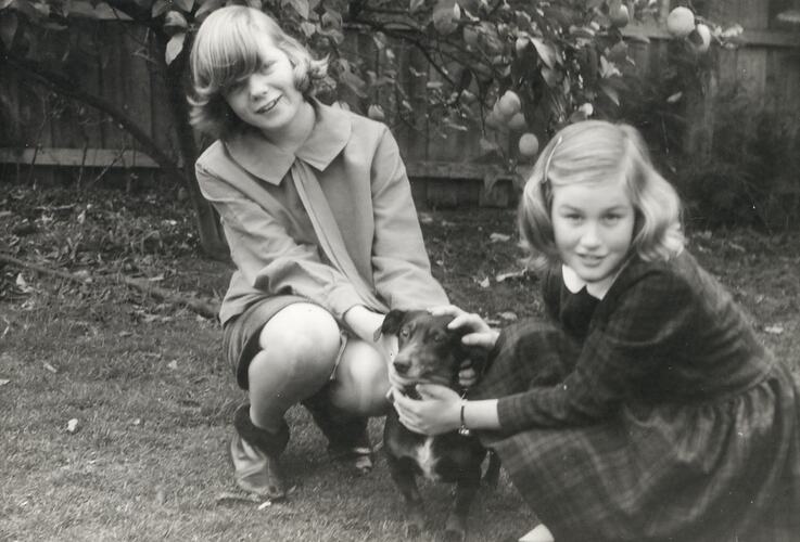 Jennifer Ward and Mary Barlow, 239 Tooronga Road, Glen Iris Victoria, circa 1963