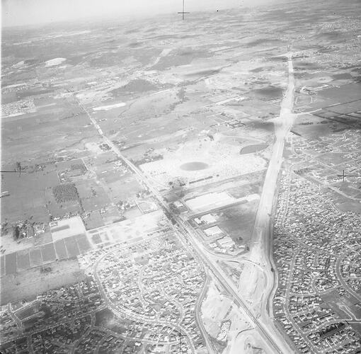 Negative - Aerial View of Mulgrave & Surrounding Area, Victoria, 1972