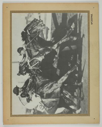 Picturegram - Horse Race, Post Master General's Department, circa 1938