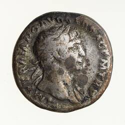 Coin - Denarius, Emperor Trajan, Ancient Roman Empire, 103-111 AD