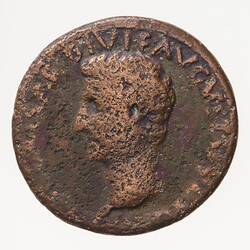 Coin - As, Emperor Tiberius, Ancient Roman Empire, 21-22 AD
