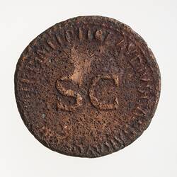 Coin - As, Emperor Claudius, Ancient Roman Empire, 50-54 AD