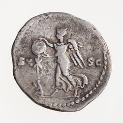 Coin - Denarius, Emperor Titus for Divus Vespasianus, Ancient Roman Empire, 79-81 AD